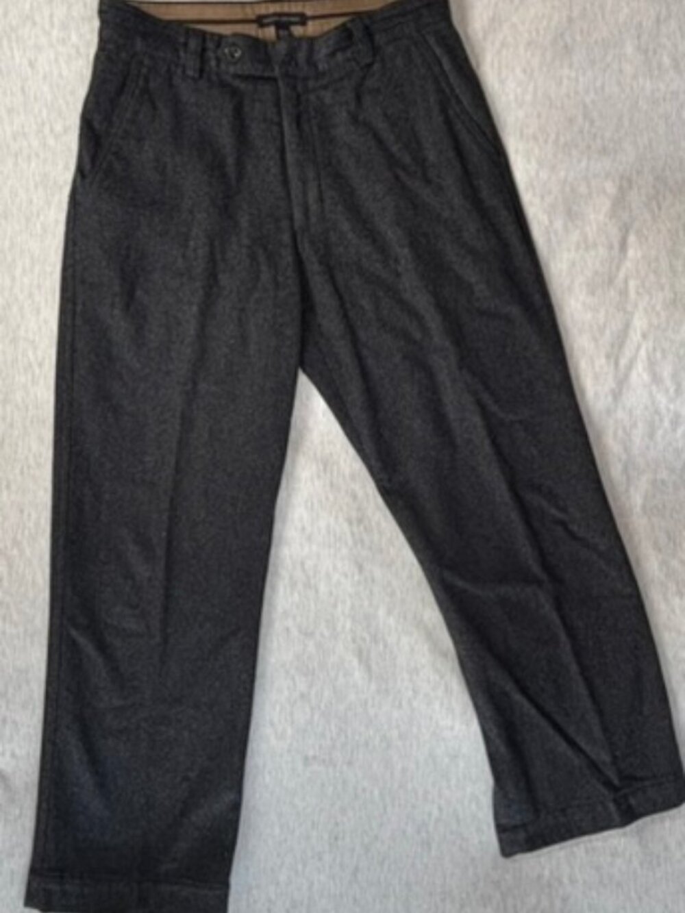 Banana Republic men's lined wool slacks, relaxed leg, 32x30, VGC